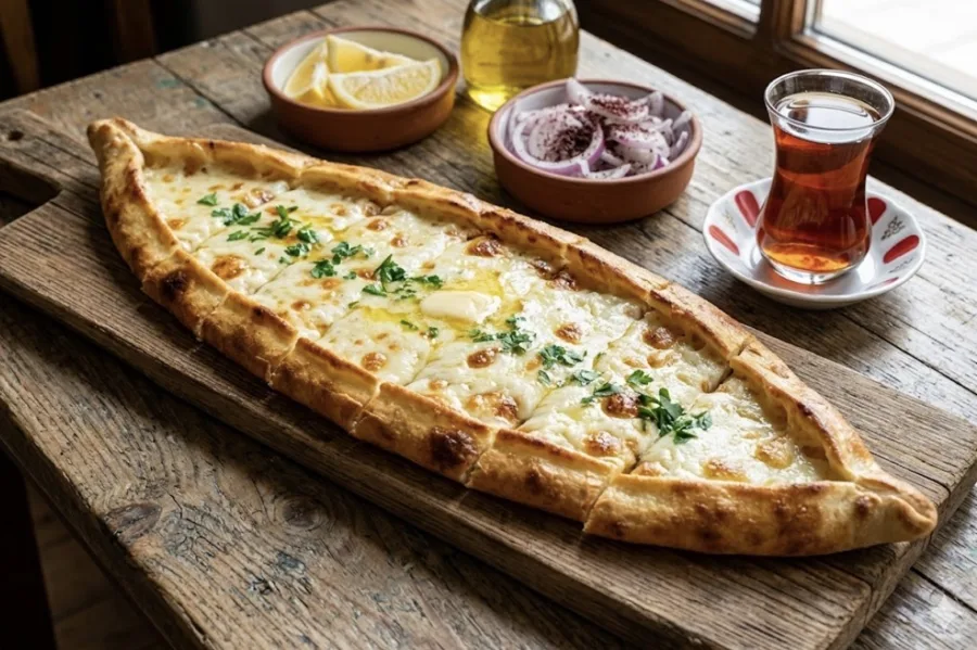 Kaşarlı pide